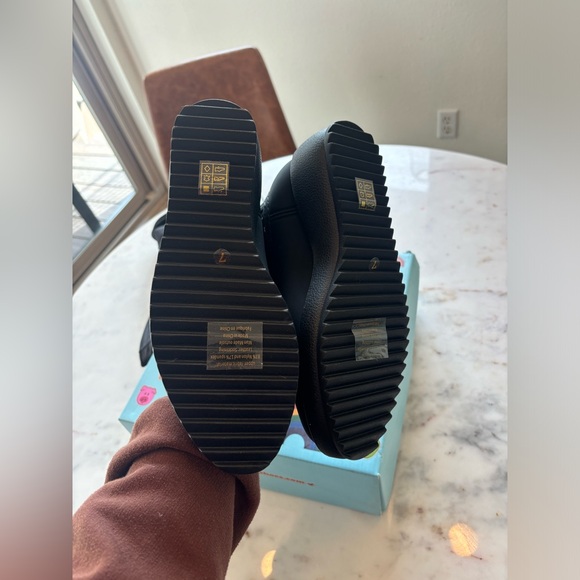 Jeffrey Campbell Black Neoprene Boots | Size 7 - Picture 2 of 3